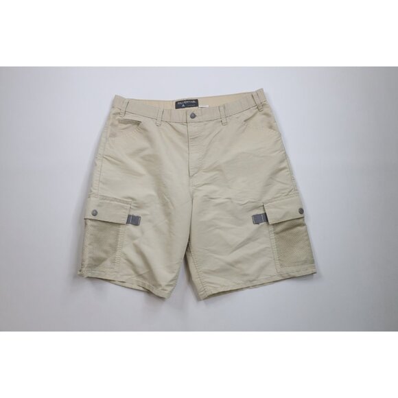 Vintage 90s Levis SilverTab Mens Size 36 Baggy Loose Fit Cargo Shorts Beige